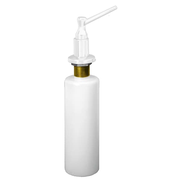 Westbrass Standard Soap/Lotion Dispenser in Powdercoated White D217-50 - main